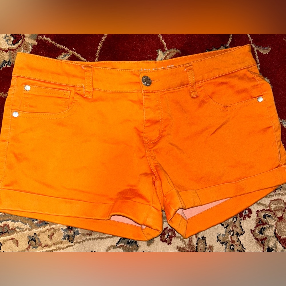 Orange celebrity pink shorts size 13